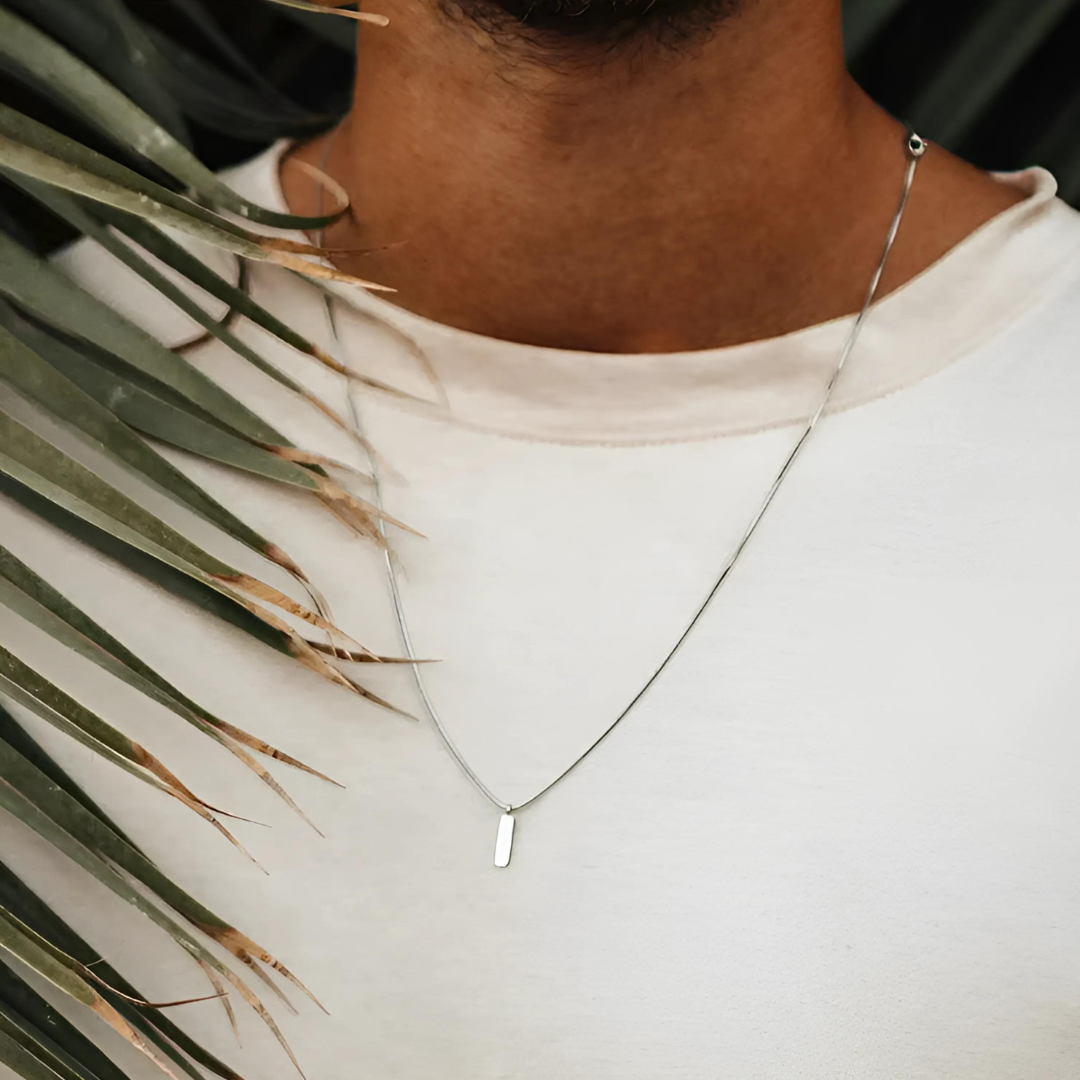 Square Pendant Necklace